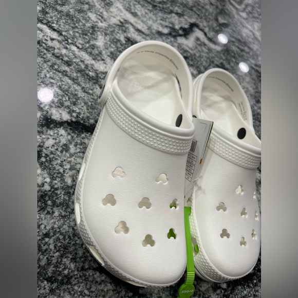 Mickey Ears Crocs classic White M6/W8 WDW PARKS - Picture 8 of 10